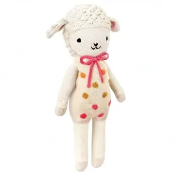 Lucy The Lamb Hand-Knit Doll Fair Trade Heirloom Quality