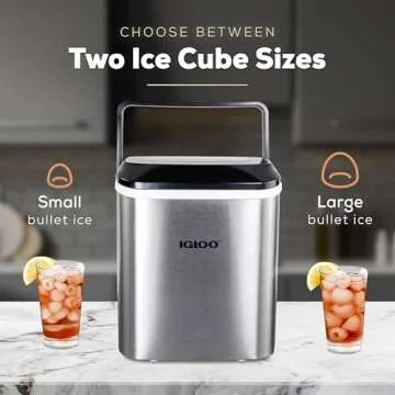Igloo Self-Cleaning Portable Countertop Ice Maker