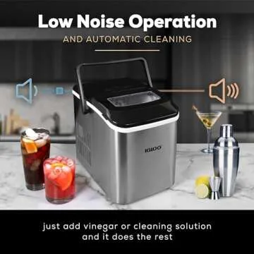 Igloo Self-Cleaning Portable Countertop Ice Maker