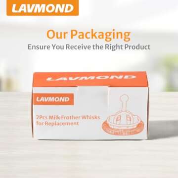 Whisks Replacement for Nespresso Aeroccino - 2 Pack