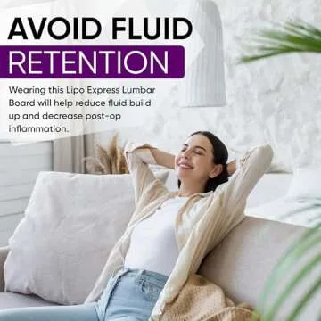 Lipo Express Lumbar Molder Back Board Liposuction BBL Post Surgery Supplies - Tabla Moldeadora de Espalda Post Cirugia