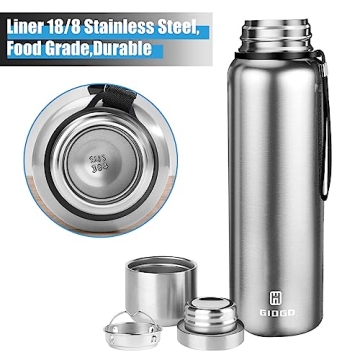 Stylish Insulated Thermos Bottle for Hot & Cold Drinks