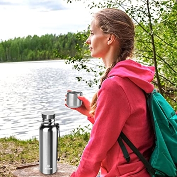 Stylish Insulated Thermos Bottle for Hot & Cold Drinks
