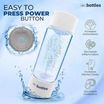 ionBottles Pro Hydrogen Water Bottle for Health & Hydration