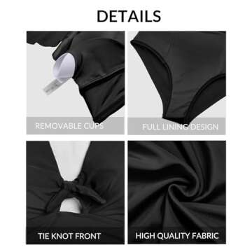 Yonique Women’s Plus Size Bikini Set for Stylish Comfort