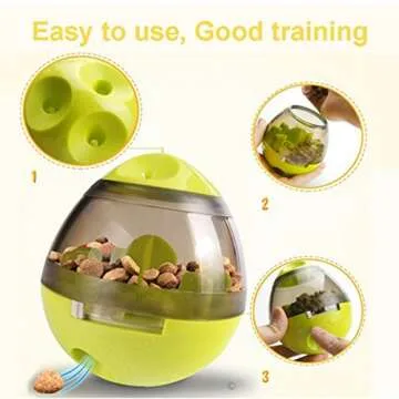 Interactive Treat Dispenser Ball for Dogs & Cats - UEETEK