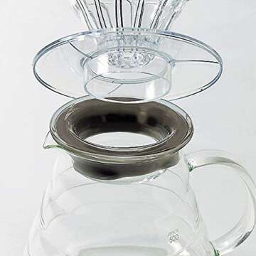 Hario V60 "Clear" Glass Range Server, 800ml