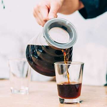 Hario V60 "Clear" Glass Range Server, 800ml