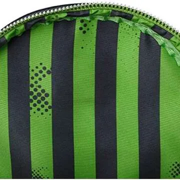 Loungefly Beetlejuice Chibi All Over Print Womens Double Strap Shoulder Bag Purse