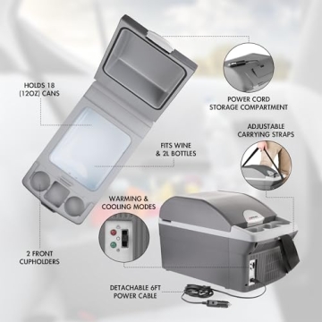 Wagan EL6214 Portable Cooler/Warmers for On-the-Go Meals