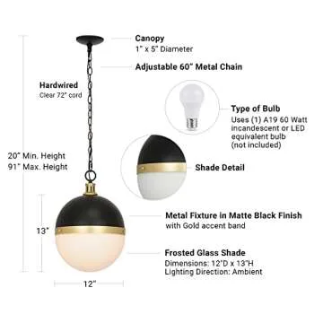 Catalina Modern Glass Pendant Light – Stylish & Versatile