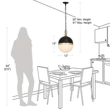Catalina Modern Glass Pendant Light – Stylish & Versatile
