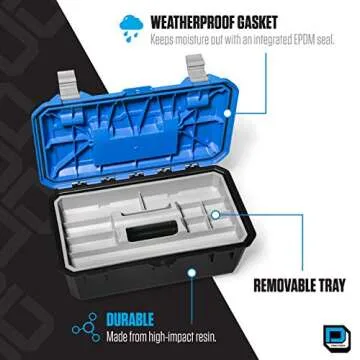 Secure Storage with DECKED Crossbox | Half-Size Organizer