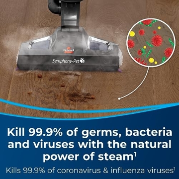 BISSELL Symphony Pet Mop and Vacuum for Easy Cleaning