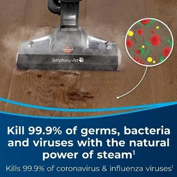 BISSELL Symphony Pet Mop and Vacuum for Easy Cleaning