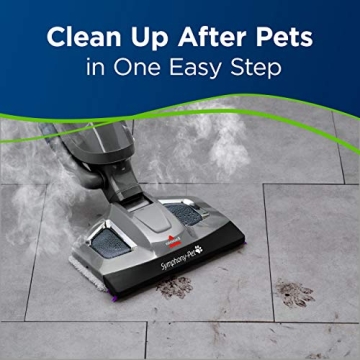 BISSELL Symphony Pet Mop and Vacuum for Easy Cleaning