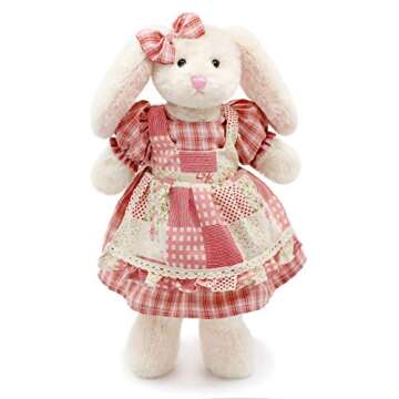Oits Cute Bunny Rabbit Plush Toy - Soft & Cuddly for Kids