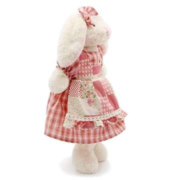 Oits Cute Soft Stuffed Bunny Rabbit Plush Toy for Kids