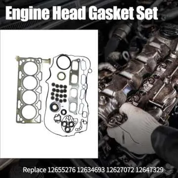 runfider New Engine Cylinder Head Gasket Set kit Fit for Buick Cadillac Chevrolet GMC 2.5L L4 ATS CTS Malibu 2.0L L4 DOHC Turbocharged LTG 2013-2017 Replace 12655276 12634693 12627072 12647329