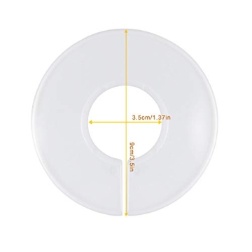 20 Pack Customizable Clothing Rack Size Dividers for Organization