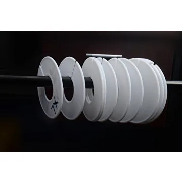 20 Pack Customizable Clothing Rack Size Dividers for Organization