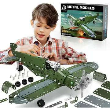 Lucky Doug Model Airplane Building Set - 258 Pieces