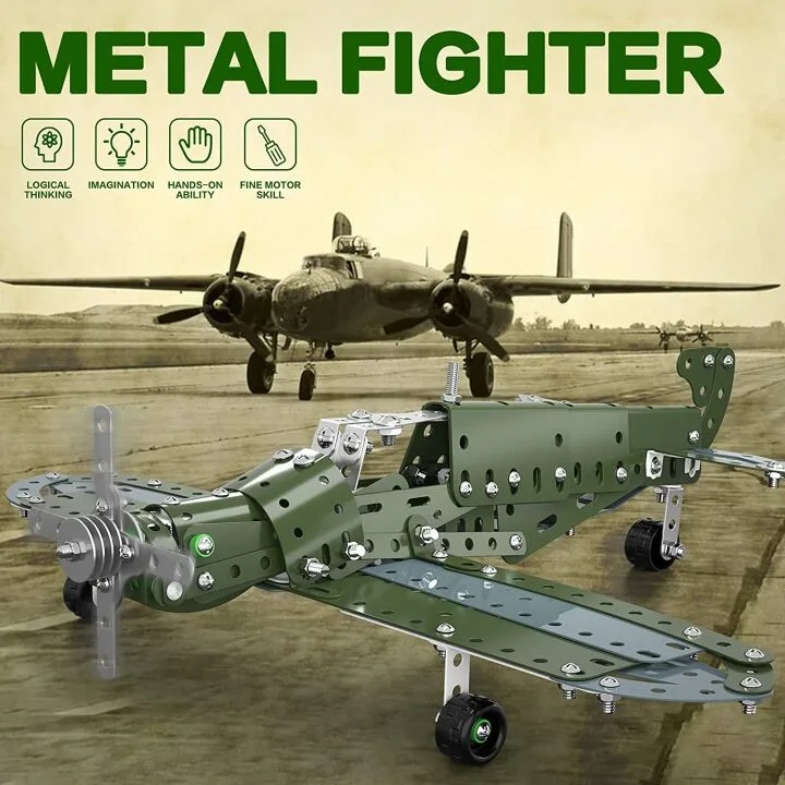 Lucky Doug Model Airplane Building Set - 258 Pieces