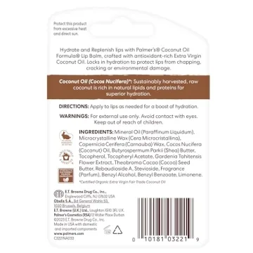 Palmer's Coconut Oil Lip Balm Duo for Hydrated Lips