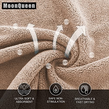 MOONQUEEN Ultra Soft Washcloths Set of 24 for All Uses