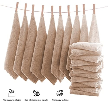 MOONQUEEN Ultra Soft Washcloths Set of 24 for All Uses