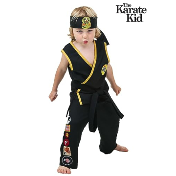 Toddler Cobra Kai Karate Kid Costume for Boys - Size 4T