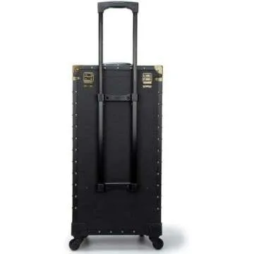 ASCASE Lockable Makeup Train Case & Hair Tool Organizer