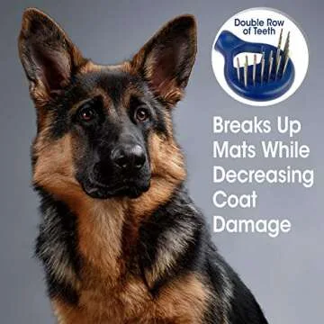 Four Paws Magic Coat Professional Series Grooming Dematting Comb for Dogs, 1 Count