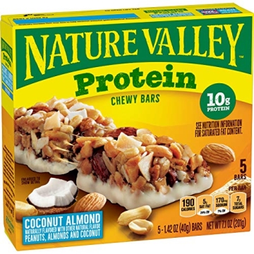 Nature Valley Coconut Almond Protein Granola Bars – 5 Pack