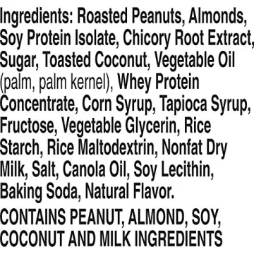 Coconut Almond Protein Granola Bars – 5 Count