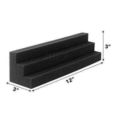 JBER Acoustic Wedge Foam for Soundproofing Studios