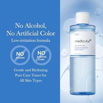 medicube Zero Pore Toner for Hydration & Pore Care