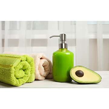 Kapitan Soap Dispenser Pump Head Replacement Spare for Standard 28/400 (26 mm - 28mm / 1.02 in-1.10 in) Neck Size, Stainless Steel Brushed Finish