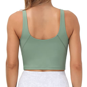 Women’s Longline Sports Bra for Yoga and Gym Comfort