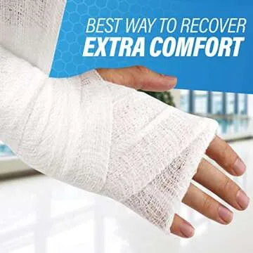 Gauze Rolls-kerlix Cotton Gauze Bandage Rolls -6 ply-STERILE - 4 Inches X 12 feet -Extra Absorbency - Medical Gauze Bandage -6 Rolls - Latex Free -Each roll Individual Wrapped-Hospital Grade Quality