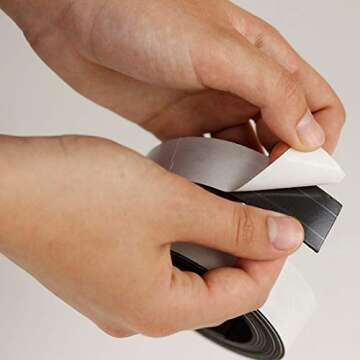 Hygloss Magnetic Tape Self-Adhesive 1/2 x 300 inches