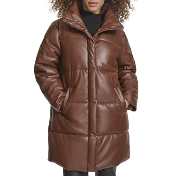 Stylish Levi's Mid-Length Puffer Coat for Women
