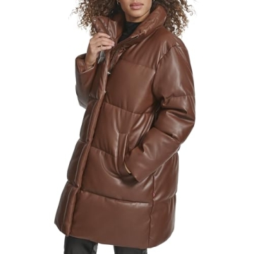 Stylish Levi's Mid-Length Puffer Coat for Women