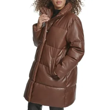Stylish Levi's Mid-Length Puffer Coat for Women