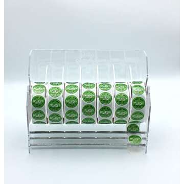 Adjustable 9 Inch Label Dispenser with 6 Removable Disks - Quality IZ