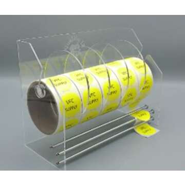 Adjustable 9 Inch Label Dispenser by Quality IZ