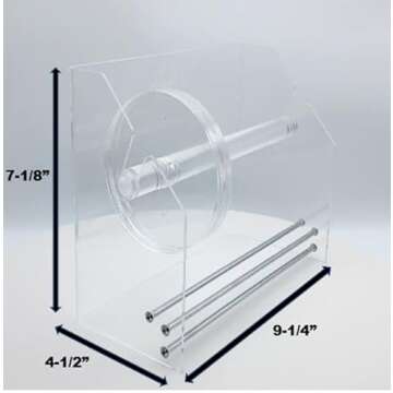 Adjustable 9 Inch Label Dispenser by Quality IZ