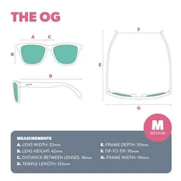 Goodr Polarized Sunglasses, No Slip No Bounce Comfort