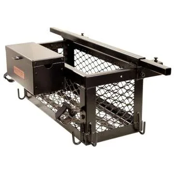 MAXXTUFF Heavy-Duty ROPSRIDER XHD Tractor Basket, Fits Most Tractor and Zero Turn Mower ROPS Bars, Model MTF100