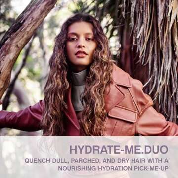 KEVIN.MURPHY HYDRATE-ME.WASH & RINSE | Moisturising Shampoo & Conditioner